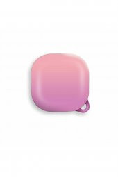 Samsung Galaxy Buds 2 Uyumlu Kılıf Renkli Silikon Askılı Darbeye Dayanıklı Kapak - 1