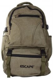Haki Dağcı Sırt Çantası Kanvas Kumaş 50 Litre Outdoor Çanta 1. Kalite 501 - 1