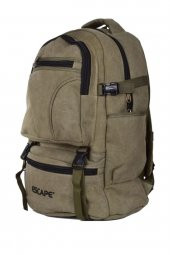 Haki Dağcı Sırt Çantası Kanvas Kumaş 50 Litre Outdoor Çanta 1. Kalite 501 - 2