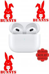 RABBİT STORE Airpods 3 Nesil Oppo A96 Uyumlu Bluetooth Kulaklık KILIF HEDİYELİ thumbnail 5