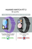 Huawei Watch Fit 2 Uyumlu 360 Koruma Full Koruma Silikon Kılıf - 4