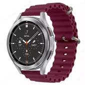 Huawei Watch Gt/gt2/gt2 Pro/gt3/gt3 Pro/haylou Ls05 Uyumlu 46Mm Silikon Kordon Ocean Kayış - 1