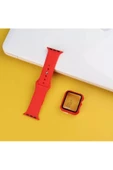 Watch 44mm Uyumlu Silikon Kordon + Kasa Ve Ekran Koruyucu 360 Tam Koruma 2'li Set - 4