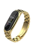Xiaomi Mi Band 4 Mi Band 3 Uyumlu Metal Kordon Kayış - 1