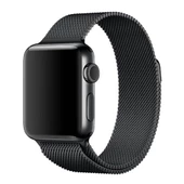 Apple Watch 2 3 4 5 6 Se Nike 38mm 40mm Uyumlu  Kayış Milano Loop Metal Örgü Kordon - 9