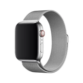 Apple Watch 2 3 4 5 6 Se Nike 38mm 40mm Uyumlu  Kayış Milano Loop Metal Örgü Kordon - 12
