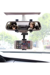 Araç İçi Telefon Tutucu Siyah - 1