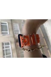 Apple Watch Kordon Charm Rosegold Renkli - 1