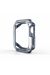 Apple Watch Seri 7 45mm Uyumlu Kasa Koruyucu 360 Tam Koruma Silikon Kılıf - 2