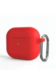 Uyumlu Airpods 3. Nesil Uyumlu Silikon Koruma Kılıf Pembe - 12