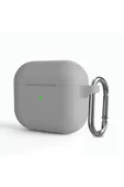 Uyumlu Airpods 3. Nesil Uyumlu Silikon Koruma Kılıf Pembe - 1