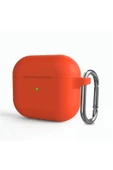 Uyumlu Airpods 3. Nesil Uyumlu Silikon Koruma Kılıf Pembe - 6