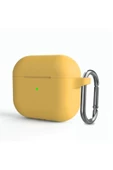 Uyumlu Airpods 3. Nesil Uyumlu Silikon Koruma Kılıf Pembe - 8