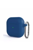 Uyumlu Airpods 3. Nesil Uyumlu Silikon Koruma Kılıf Pembe - 7