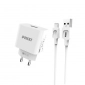 Phixi Force QCH261T Power IQ Qualcomm 3.0 Hızlı Type-C USB Şarj Cihazı - 1