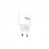 Phixi QCH271M Force Akım Korumalı 15W / 3A Qualcomm 3.0 Micro USB Kablolu Şarj Cihazı - 3