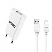 Phixi PCH201L Basic 1.1A Lightning Kablolu Şarj Cihazı - 1