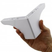 Lüks Mobilya Kanepe Sehpa Puf Koltuk Ayağı 10 cm Beyaz Baza Ayak thumbnail 4