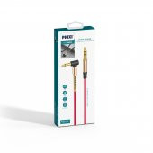 Phixi Basic A811 L Kesim Metal Başlıklı ve Yaylı 3.5mm Aux Kablo - 4