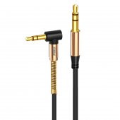 Phixi Basic A811 L Kesim Metal Başlıklı ve Yaylı 3.5mm Aux Kablo - 7
