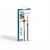 Phixi Basic A811 L Kesim Metal Başlıklı ve Yaylı 3.5mm Aux Kablo - 8