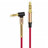 Phixi Basic A811 L Kesim Metal Başlıklı ve Yaylı 3.5mm Aux Kablo - 11