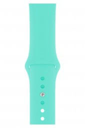 Apple Watch Kordon 42/44/45 mm Uyumlu Silikon Kayış - 6