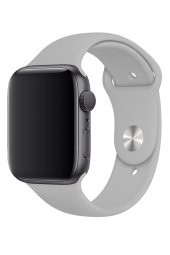Apple Watch Kordon 42/44/45 mm Uyumlu Silikon Kayış - 9