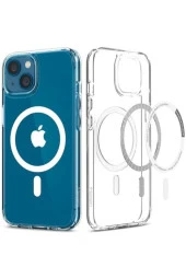 Iphone 13 Uyumlu Magsafe Özellikli Şeffaf Kılıf - 1