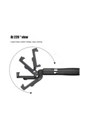 Selfie Stick L01 Bluetooth Selfie Çubuğu Tripod monopod Uzaktan Kumandalı thumbnail 5