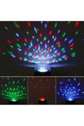 Otomobil Bilgisayar Mikrofon Telefon Tv Led Usb Müziğe Duyarlı Dısko Topu thumbnail 7