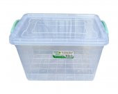 Polytime Şeffaf Kilitli Mutfak Eşya Gıda Saklama Düzenleme Kabı Kutusu - Dikdörtgen - 5 Litre - 1