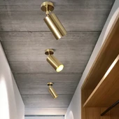 Rsylight Metal Mafsallı Eskitme Spot Armatür Günışığı Led Ampullü - 1
