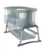 Maxi-Cosi Iora Air Sallanabilen Ahşap Görünümlü Anne Yanı Beşik Beyond Grey - 7