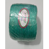 3''5 mm-yeşil ip-halat-ambalaj Çamaşır Bayrak ipi naylon- 800-850m-3 kg civarı - 2