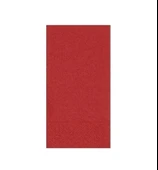 Omnipazar 33x33 cm 1/8 Garson Katlama Servis Peçetesi 100 Ad Kırmızı - 1