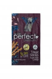 Perfect Premium Lamb Kuzu Etli Kedi Ödül Çubukları (20 gr x 4'lü Sticks) - 1