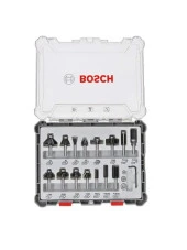 Bosch Pro Freze Seti 15 Parça Karışık 6 mm Şaftlı - 2