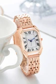 Kadın Saatleri Kadın Orijinal Swarovski Taşlı Kadın Kol Saati STC44109 - 4