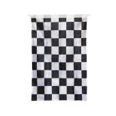 Siyah Beyaz Damalı Cankurtaran Bayrağı 70x105cm - 1