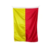 Sarı Kırmızı Cankurtaran Bayrağı 60x95cm - 1
