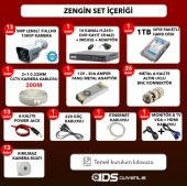 13 KAMERALI 5MP LENSLİ 1080P FULLHD KAMERA SETİ - GECE GÖRÜŞLÜ - SU GEÇİRMEZ - CEPTEN İZLE - 2