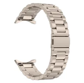 Samsung Galaxy Watch 4 5 6 7 FE 40 44 Classic 42 43 46 47 mm Kordon 1-1 Uyumlu Klipsli Metal Kordon 04 - 5