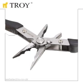 Troy T21090 Çift Yönlü Pense+Kargaburun - 2