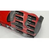 Hyundai N Line Logo 3D Cam Açma Torpido Konsol Ayna Çıkartma Seti thumbnail 3