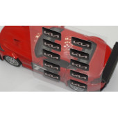 Kia Logo 3D Cam Açma Torpido Konsol Ayna Çıkartma Seti thumbnail 3