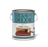 Hickson Decor Ultra Aqua Wood Stain - Renkli Ahşap Vernik  5lt Teak - 1