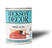 Hickson Decor Ultra Aqua Wood Stain - Renkli Ahşap Vernik  2.5lt Teak thumbnail 2