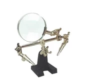 Mannesmann 572 Büyüteç ve Kıskaçlı Mini Çalışma Standı - 1