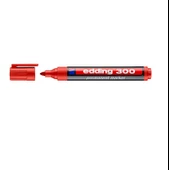 Edding E-300 Permanent Markör  Kırmızı - 2